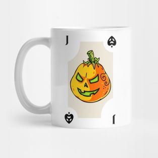 Easy Halloween Playing Card Costume: Jack of Spades Mug